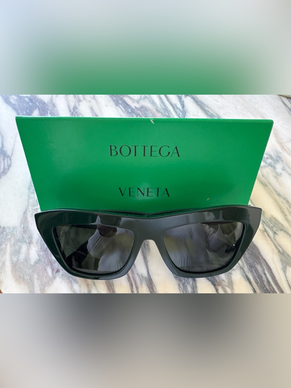Bottega Veneta Oversized Black Sunglass